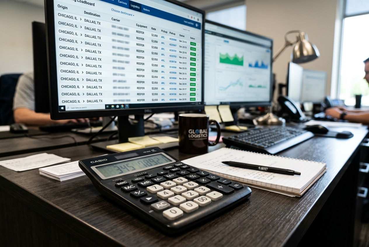 Calculator and Loadboard